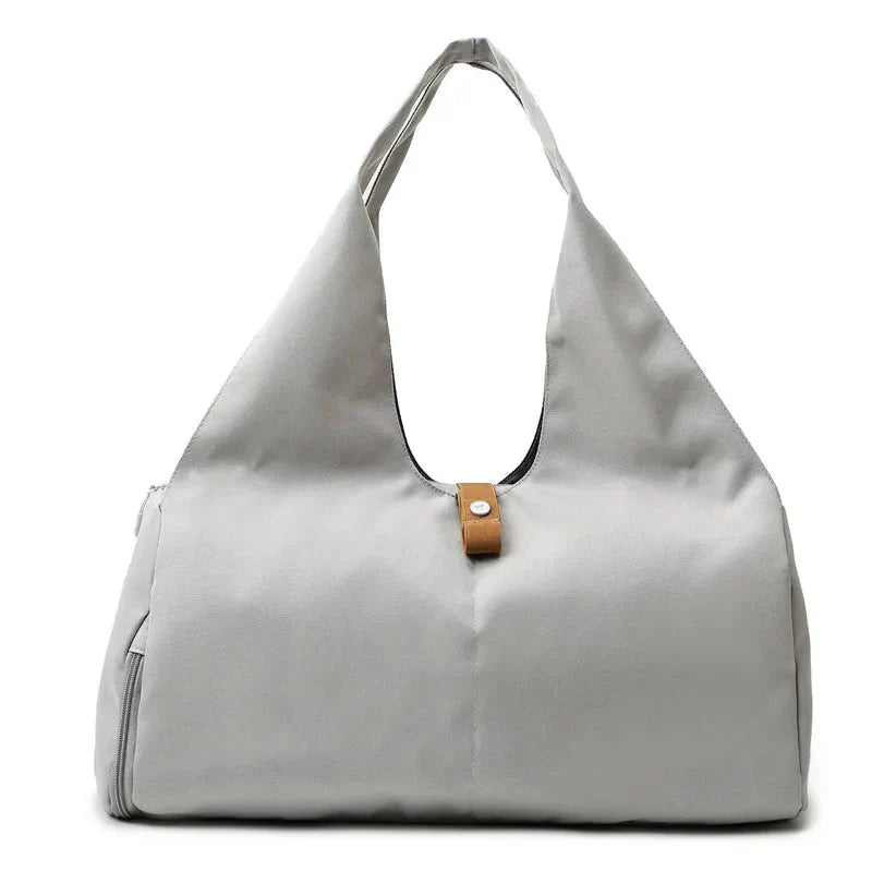Sac de sport avec compartiment chaussures, coloris Gris