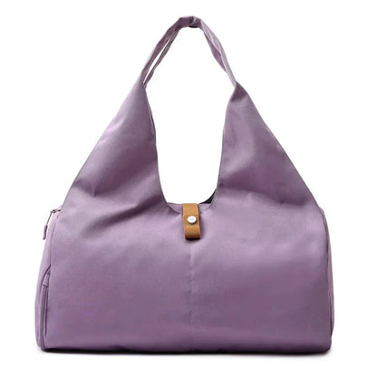 Sac de sport avec compartiment chaussures, coloris Lavande