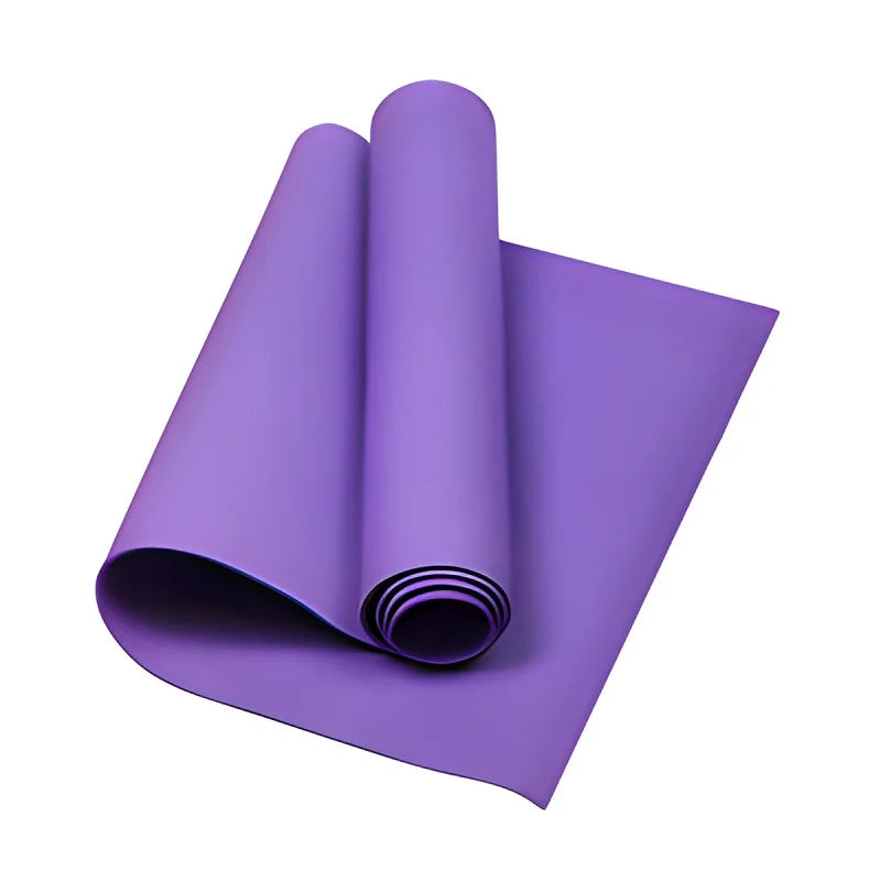 Tapis de yoga EVA 4 mm, coloris Violet