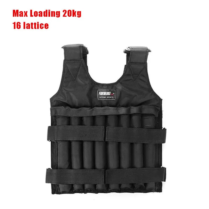 Gilet lesté SUTENG version 20 kg, 16 compartiments