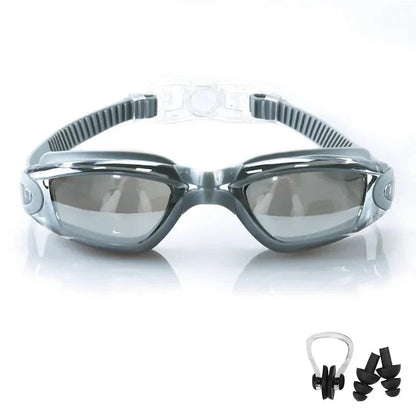 Lunettes de natation, coloris Gris