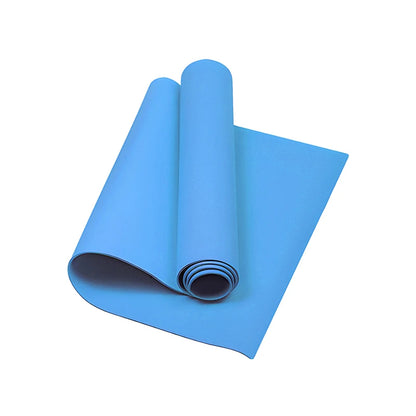 Tapis de yoga EVA 4 mm, coloris Bleu