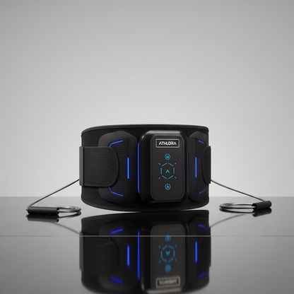 Ceinture Abdominale EMS ATHLORA, photo premium studio