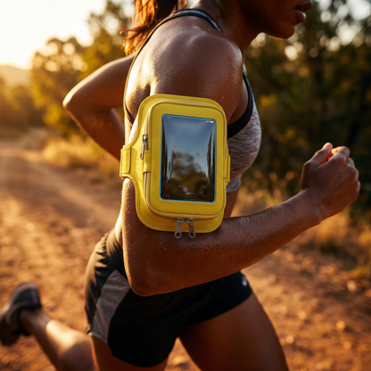 Brassard de Sport pour Smartphone ATHLORA, photo premium en course