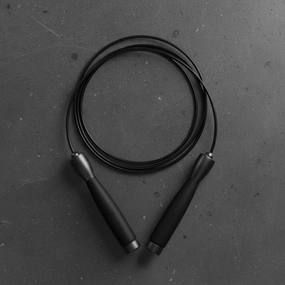 Corde à Sauter Pro flat lay sur sol béton sombre